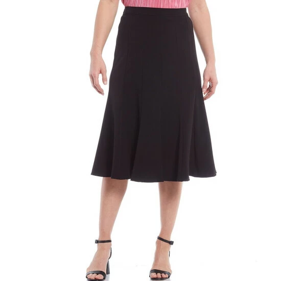 Budget β Allison Daley City Stretch Gored Panel π Skirt Black π₯