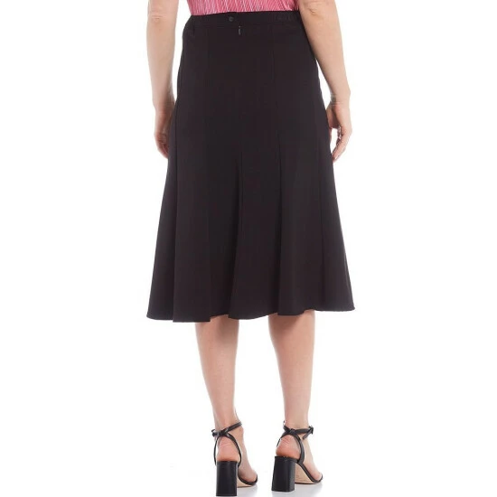 Budget β Allison Daley City Stretch Gored Panel π Skirt Black π₯ - Image 2