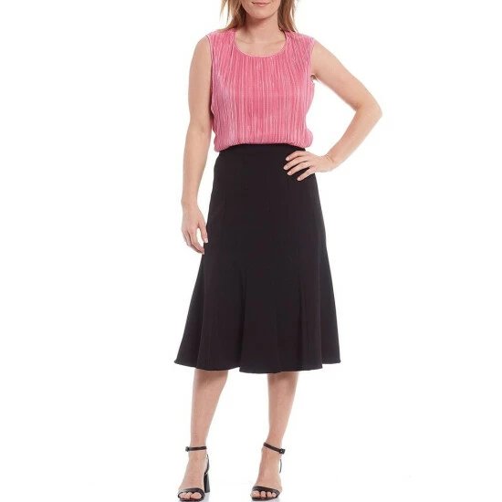 Budget β Allison Daley City Stretch Gored Panel π Skirt Black π₯ - Image 3