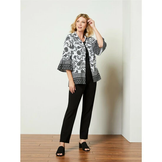 Coupon π Allison Daley Scoop Neck Sleeveless Knit Tank White 𧨠- Image 5