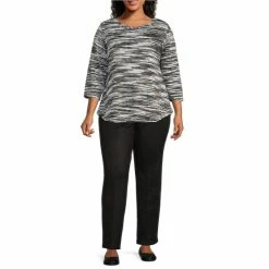 Best reviews of ๐ Allison Daley Plus Size 3/4 Sleeve Jewel Neck Knit Top Black/multi โ 7 Best reviews of ๐ Allison Daley Plus Size 3/4 Sleeve Jewel Neck Knit Top Black/multi โ -Allison Daley shop unnamed file 573