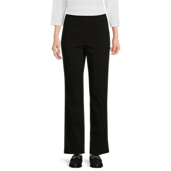 Outlet π Allison Daley Petite Size Stretch Pull-On Straight Leg Pants True Navy π§¨