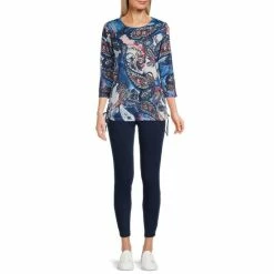 Best deal ๐ Allison Daley Petite Size Watercolor Paisley Print 3/4 Sleeve Crew Neck Ruched Side Tie Knit Top ๐ 7 Best deal ๐ Allison Daley Petite Size Watercolor Paisley Print 3/4 Sleeve Crew Neck Ruched Side Tie Knit Top ๐ -Allison Daley shop unnamed file 992